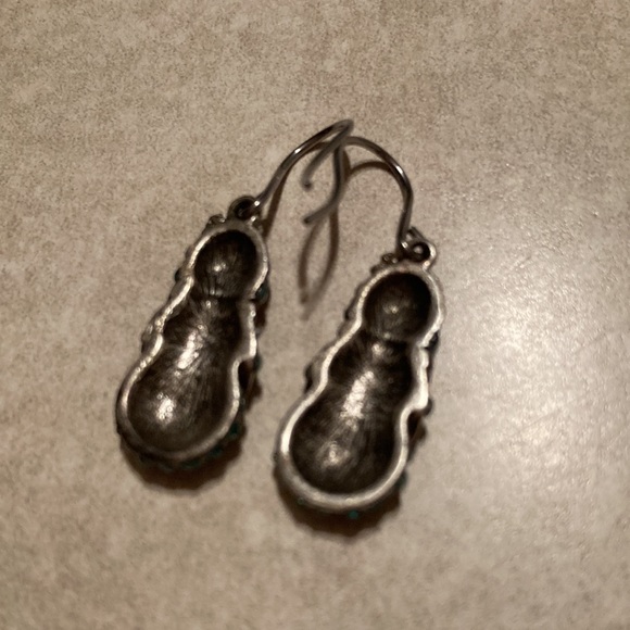 Hollow back Snowman earrings - Picture 4 of 4
